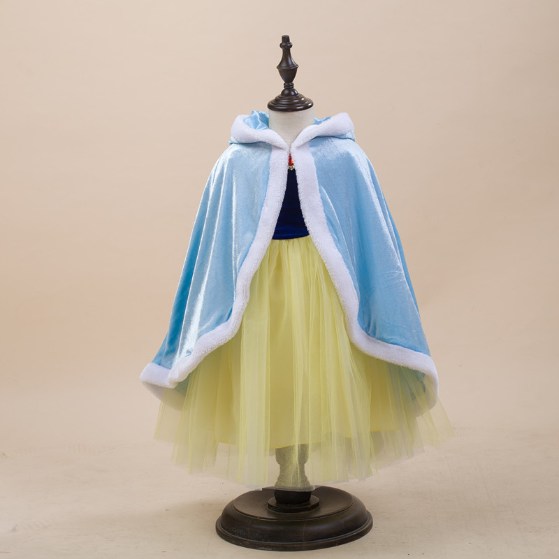 معطف شتوي للأطفال على شكل عباءة الأميرة من فيلم الفروزن