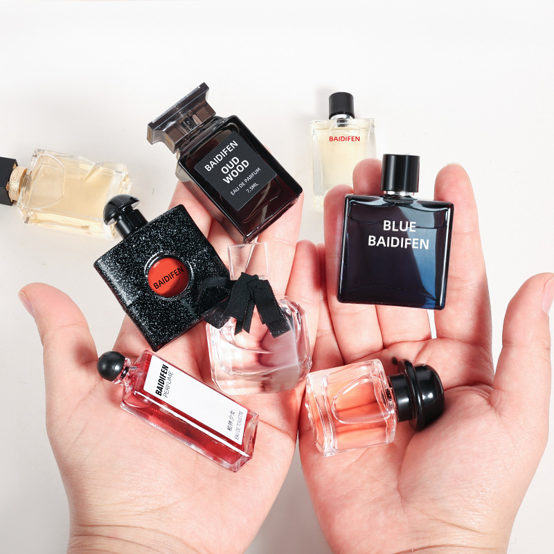 عطر رجالي نسائي صغير طويل الأمد برائحة خفيفة زرقاء أرضية فرنسية