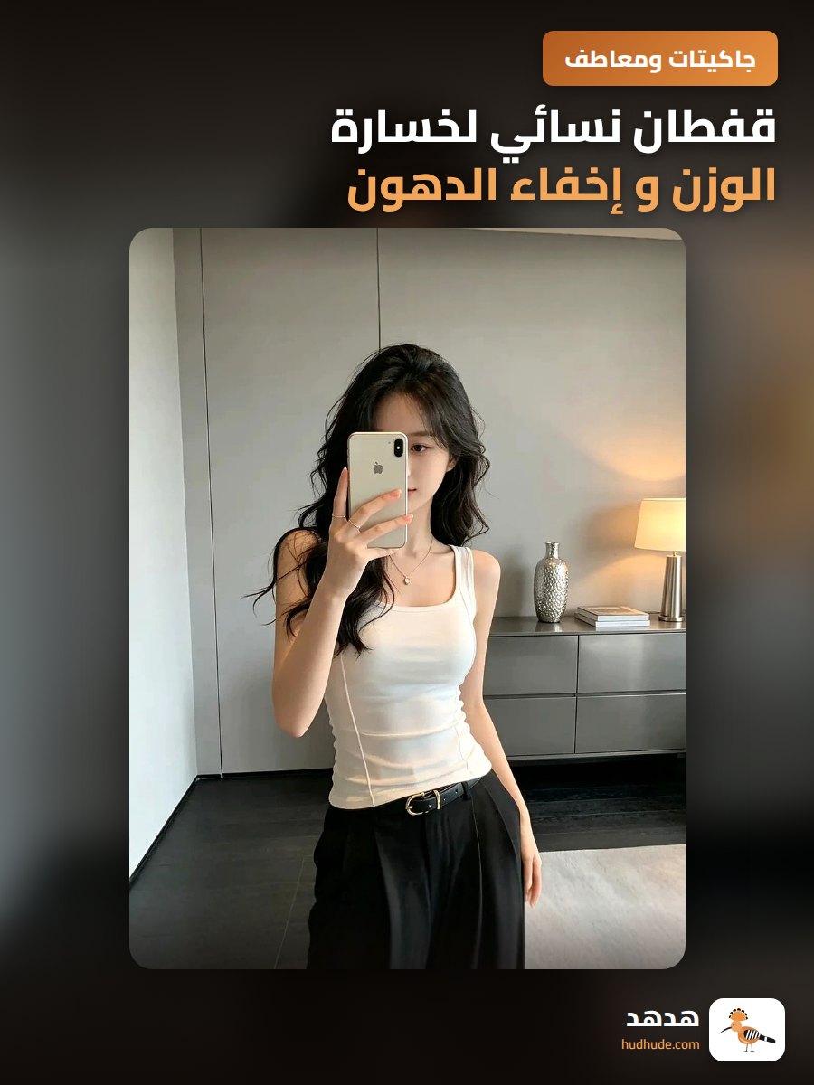 قفطان نسائي لخسارة الوزن و إخفاء الدهون الزائدة في الظهر