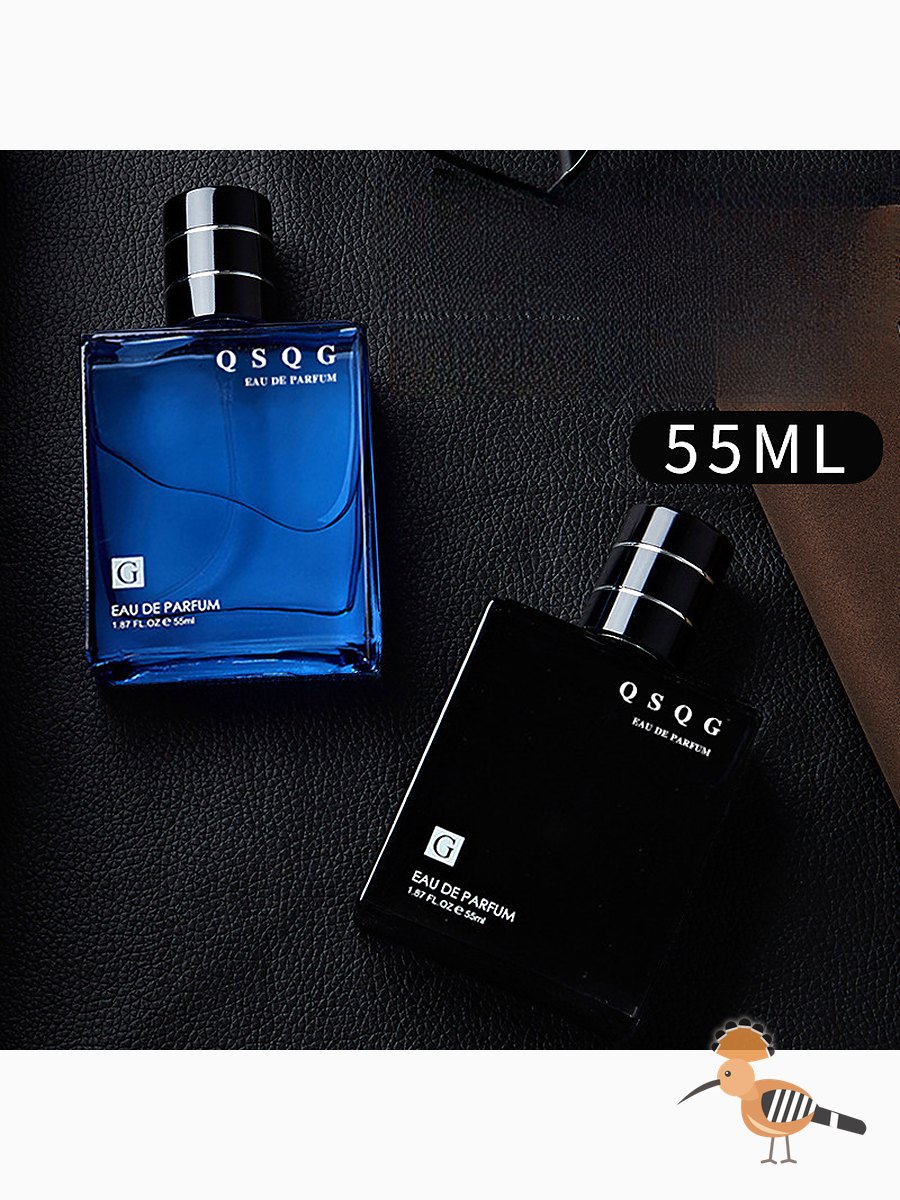 عطر رجالي فواح طويل الأمد برائحة خشبية وزهرية زرقاء فريدة