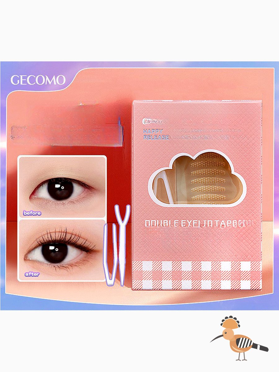 ملصق عين مزدوجة طبيعي غير مرئي ودائم لتحسين العيون الكبيرة