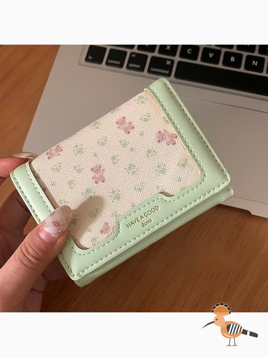 حقيبة صغيرة للنقود بتصميم قطة صغيرة ومزخرفة