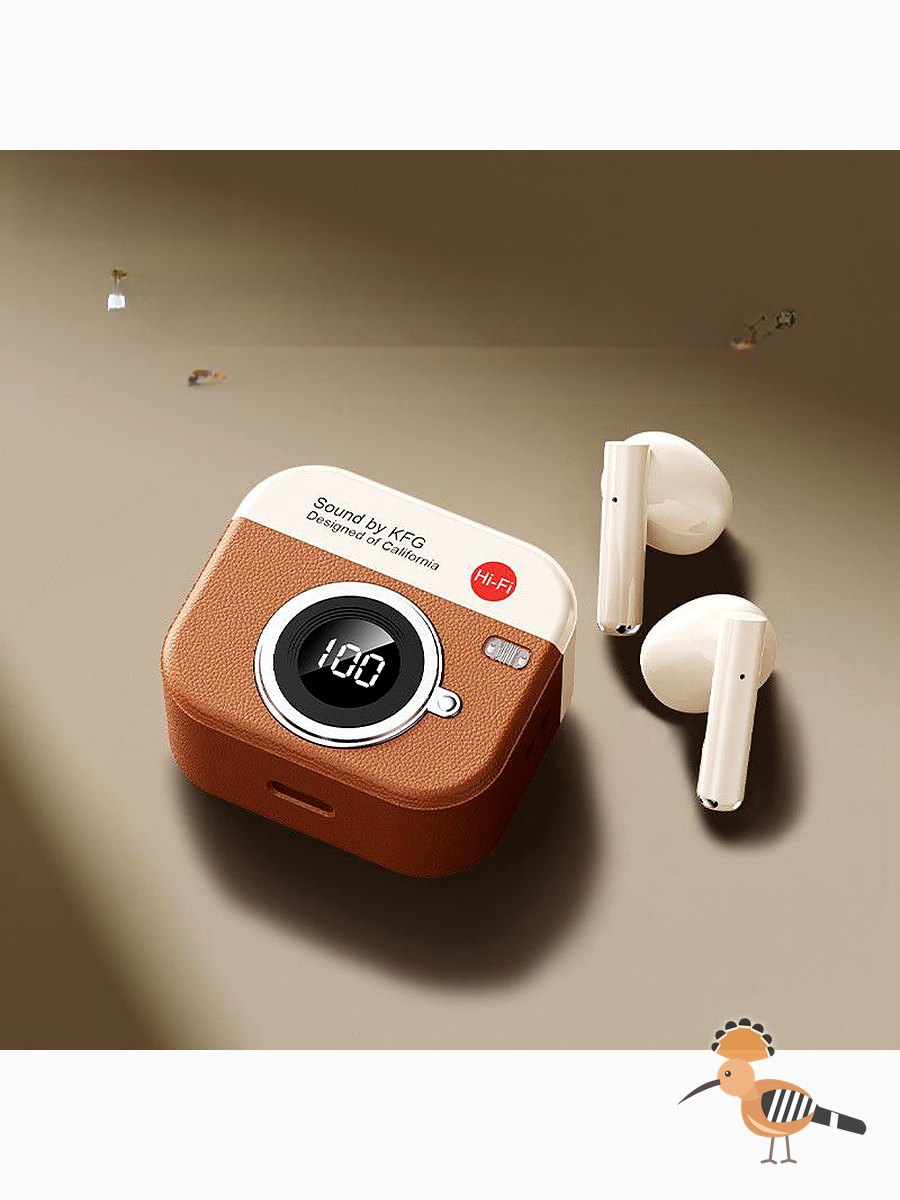 سماعات بلوتوث فائقة الجودة مع ميكروفون وتصميم رياضي