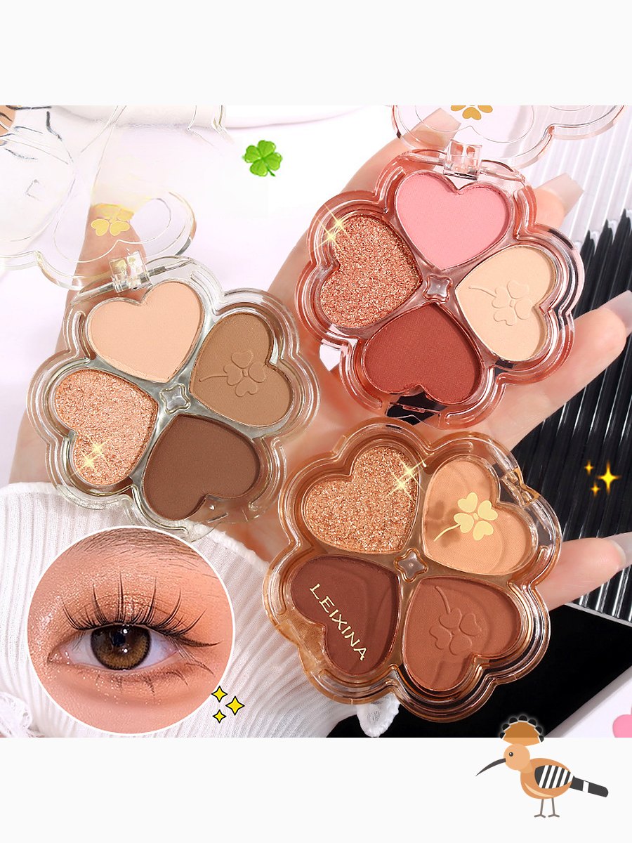 palette ألوحة ظلال عيون بألوان أرضية لامعة وماتة