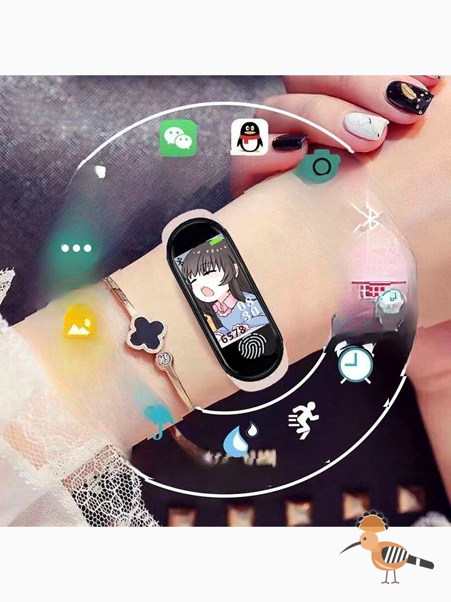 ساعة ذكية متعددة الوظائف للجنسين مع خاصية العد