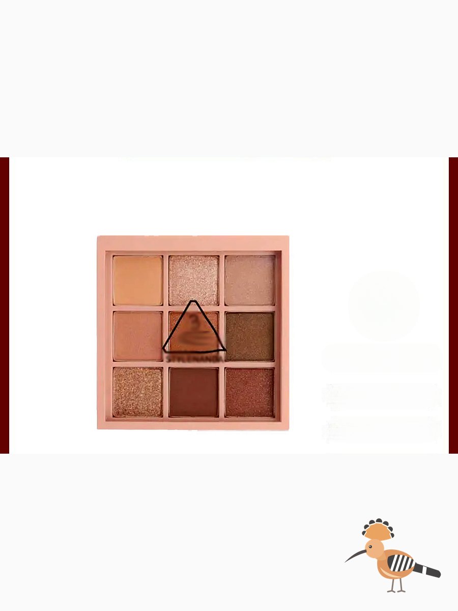 palette ألوحة مكياج عيون بألوان طبيعية ومتنوعة
