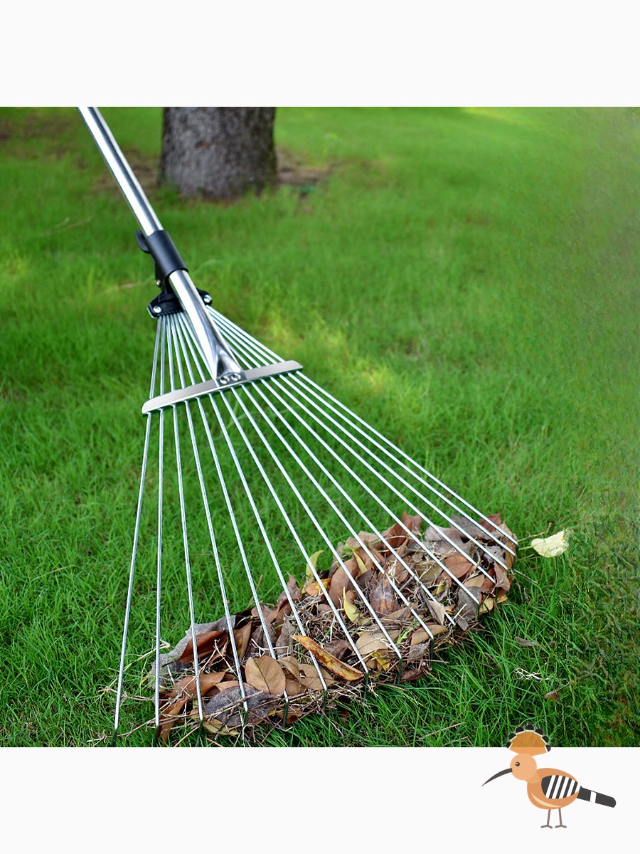 مجموعة من المعدات لتنظيف الحدائق والشجيرات