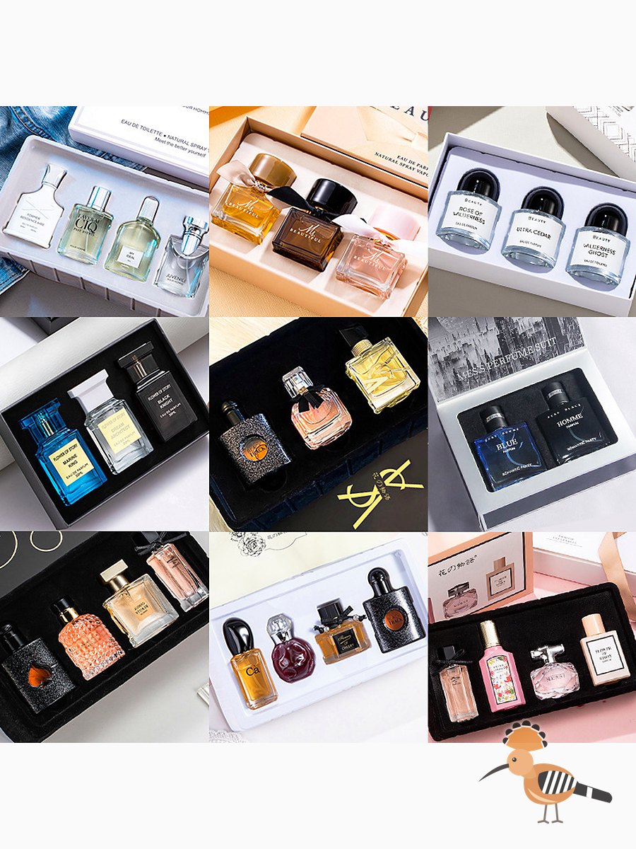 عطر نسائي ممتاز مع مجموعة عطور للرجال