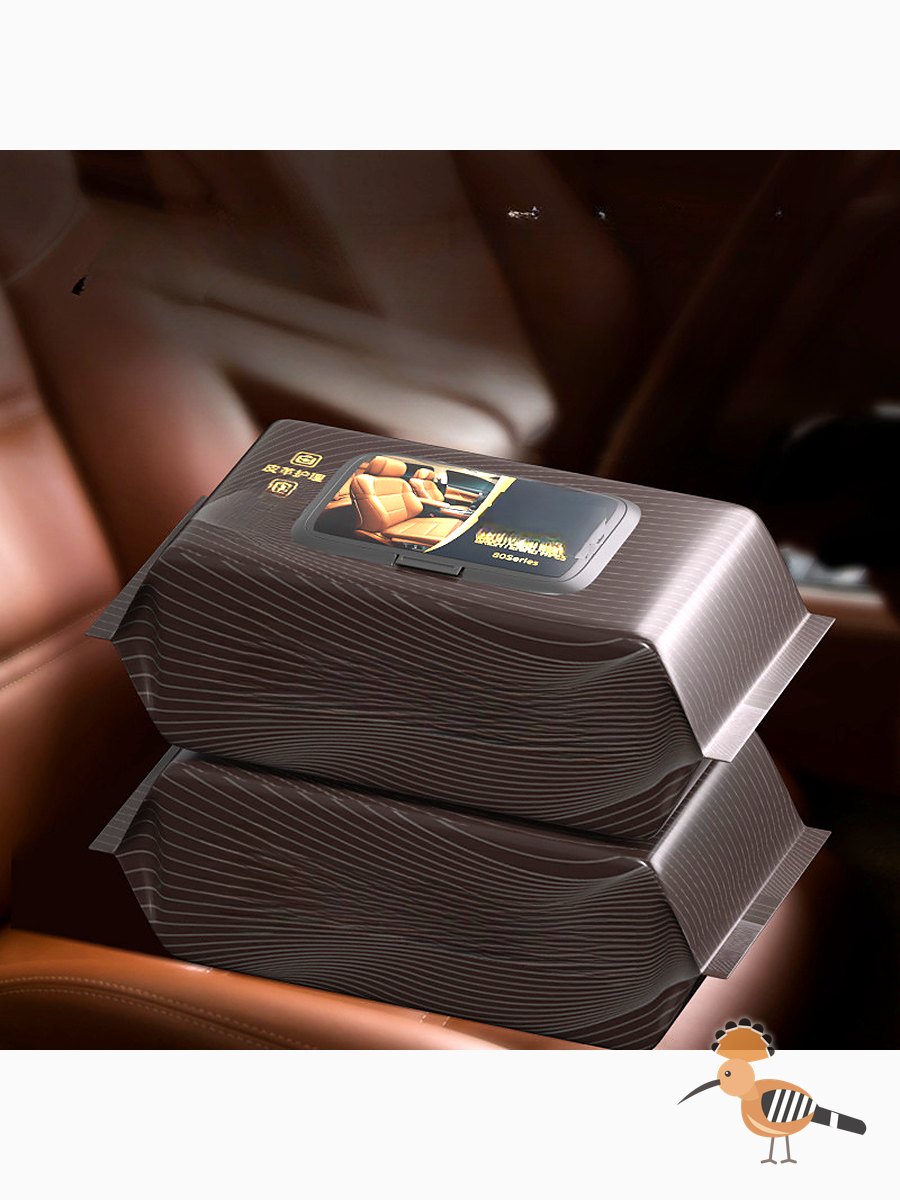 مناديل تنظيف جلد السيارة لتنظيف وتجديد الفرش الداخلي